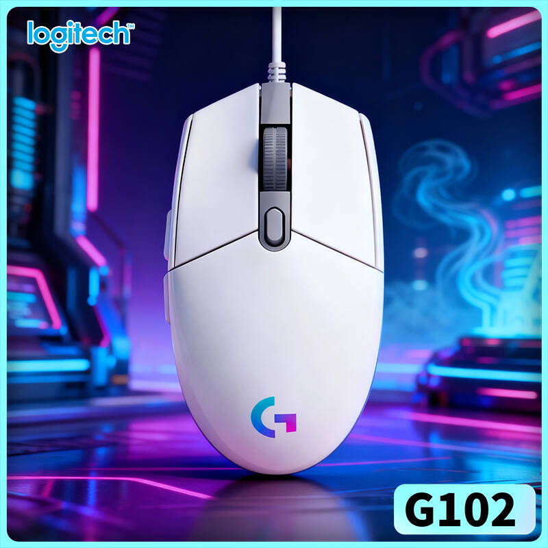 Esports Gaming Tournaments - ロジクール G102 有線ゲーミングマウス、1680万色RGB、1000Hzポーリングレート、6ボタン、eスポーツトーナメント向け軽量設計