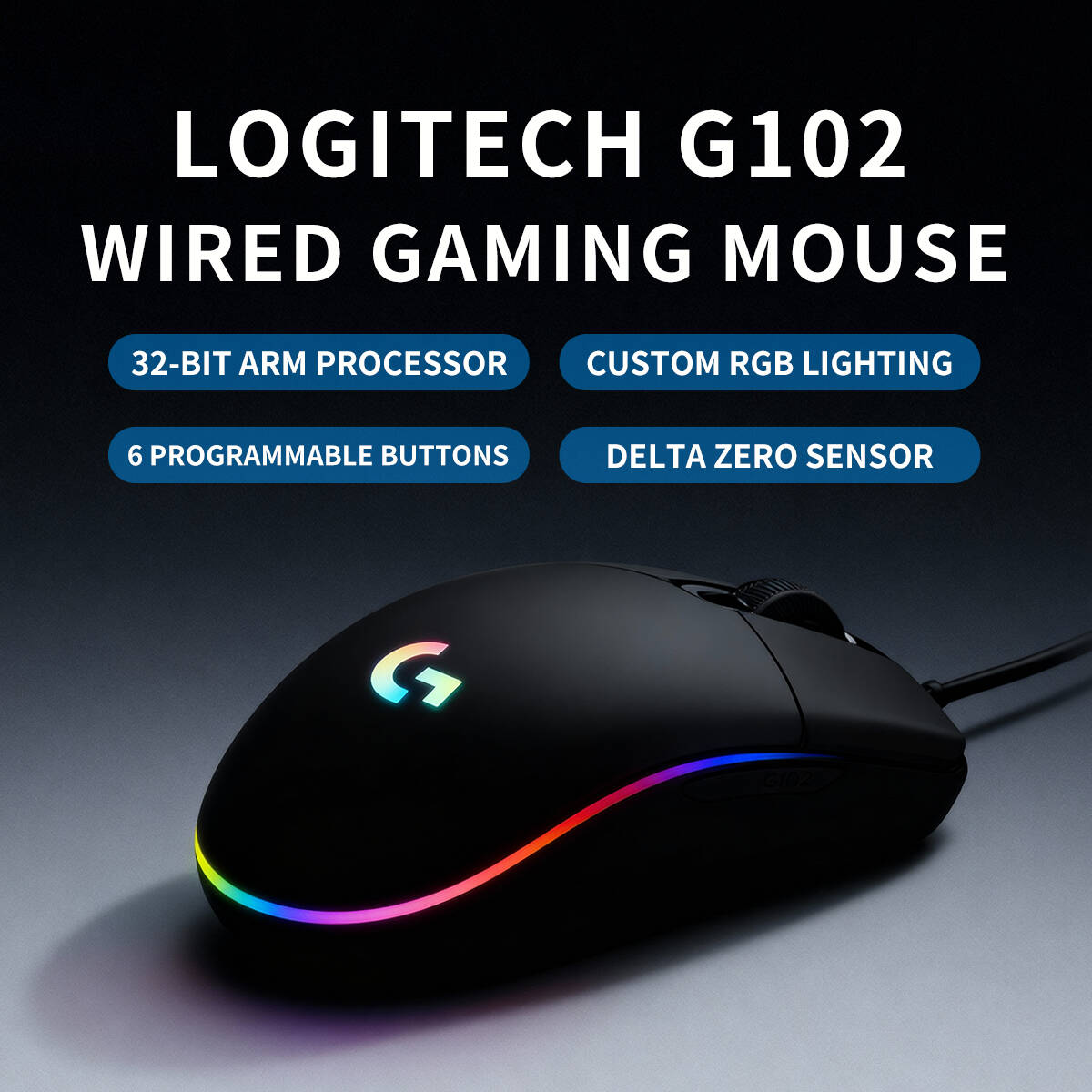ロジクールG102有線ゲーミングマウス、耐久性のあるメカニカ - Esports Gaming Training のレビューと価格