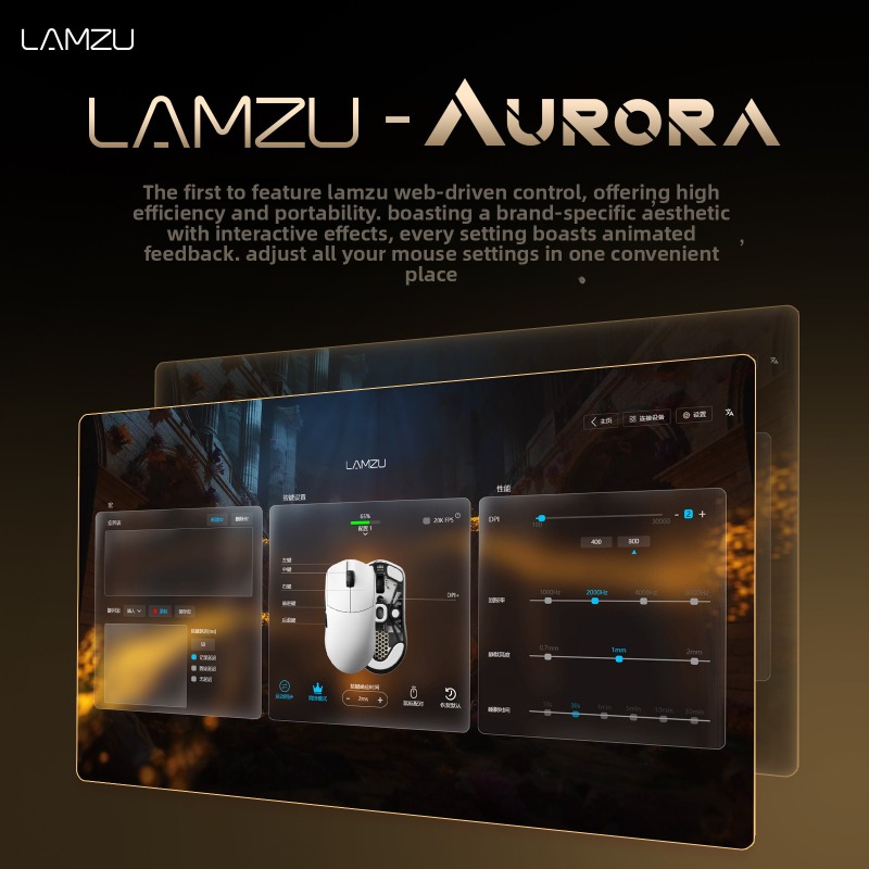LAMZU ワイヤレスゲーミングマウス 8Kポーリング PA - Esports Gaming Tournaments のレビューと価格