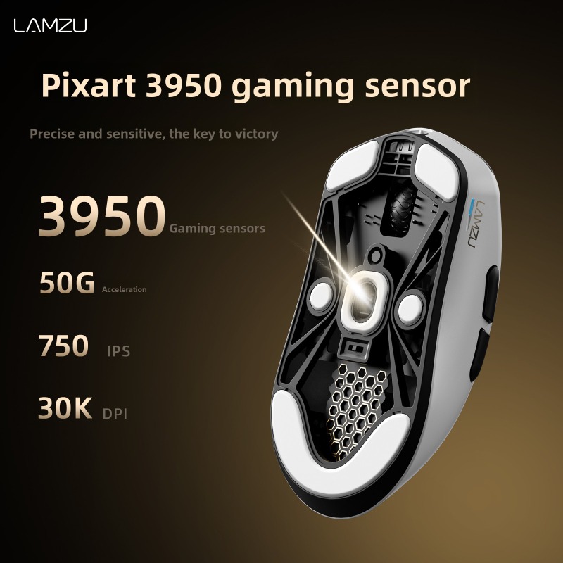 LAMZU ワイヤレスゲーミングマウス 8Kポーリング PA - Esports Gaming Tournaments のレビューと価格